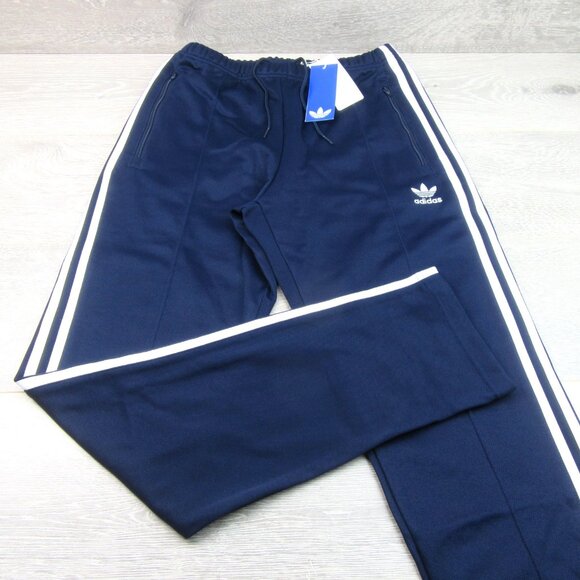 Adidas Adicolor Classics Beckenbauer Track Pants Mens Size Small Blue NEW - Picture 3 of 13